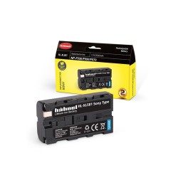 Hähnel Batería Compatible Sony NP-F530/550/570 | Batería recargable profesional para cámaras y luces Sony