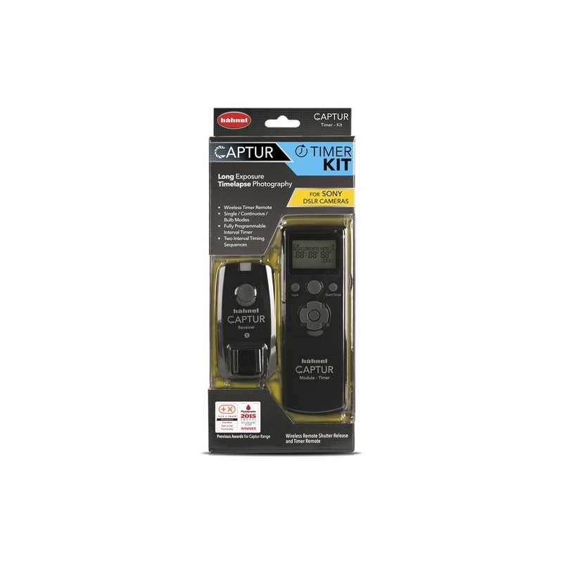 Hähnel Kit Captur Timer para Sony | Disparador remoto con intervalómetro para cámaras Sony