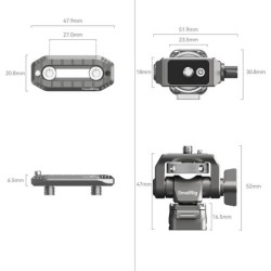 SmallRig 4487 HawkLock Monitor Support NATO | Compra SmallRig 4487 | soporte monitor hawklock nato liberacion rapida