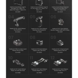 SmallRig 4487 HawkLock Monitor Support NATO | Compra SmallRig 4487 | soporte monitor hawklock nato liberacion rapida