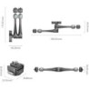 SmallRig 4489 HawkLock Rosette Brazo Mágico 11" | Compra SmallRig 4489 | brazo magico rosette hawklock 11 pulgadas