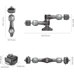 SmallRig 4490 HawkLock Rosette Brazo Mágico 7" | Compra SmallRig 4490 | brazo magico rosette hawklock 7 pulgadas