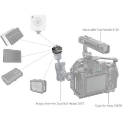 SmallRig 4491 HawkLock Universal Mount Plate | Compra SmallRig 4491 | placa universal hawklock h21 liberacion rapida