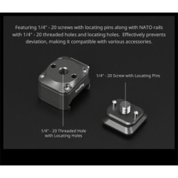 SmallRig 4491 HawkLock Universal Mount Plate | Compra SmallRig 4491 | placa universal hawklock h21 liberacion rapida