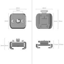 SmallRig 4500 HawkLock H18 Cold Shoe Support | Compra SmallRig 4500 | soporte hawklock h18 cold shoe liberacion rapida