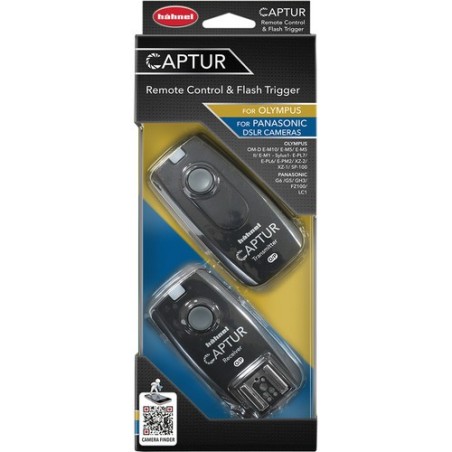 Hähnel Receptor de Flash para Olympus/Panasonic | Receptor inalámbrico del sistema Captur para flashes