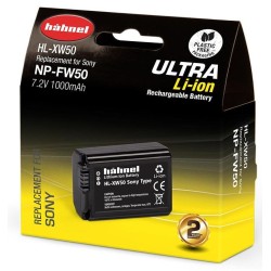 Hähnel Batería Compatible Sony NP-FW50 ULTRA | Batería recargable de alto rendimiento para cámaras Sony Alpha