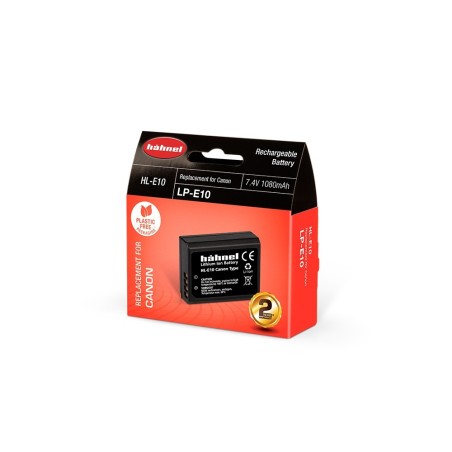 Hähnel Batería Compatible Canon LP-E10 | Batería recargable para cámaras Canon EOS Rebel