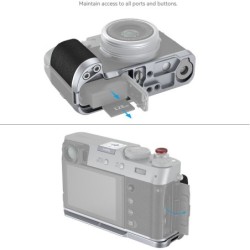 SmallRig 4555B L-Shape Handle Fujifilm X100VI Silver | Compra SmallRig 4555B | placa l shape handle fujifilm x100vi x100v plata