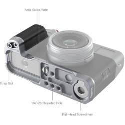 SmallRig 4555B L-Shape Handle Fujifilm X100VI Silver | Compra SmallRig 4555B | placa l shape handle fujifilm x100vi x100v plata