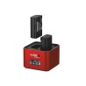 Hähnel Cargador ProCube 3 para Canon | Cargador doble inteligente con pantalla LCD para cámaras Canon EOS