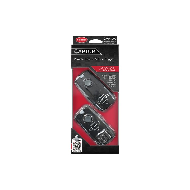 Hähnel Receptor de Flash para Canon | Receptor inalámbrico de flash para sistema Captur Canon