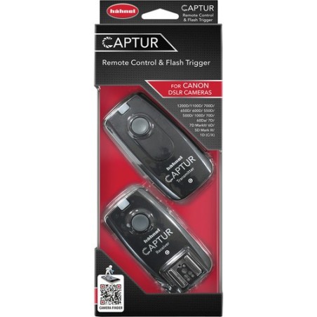 Hähnel Receptor de Flash para Canon | Receptor inalámbrico de flash para sistema Captur Canon