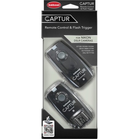 Hähnel Receptor de Flash para Nikon | Receptor inalámbrico adicional para sistema Captur Nikon