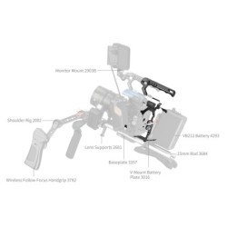 SmallRig 4574B Basic Cage Kit Blackmagic Cinema 6K | Compra SmallRig 4574B | cage kit basico blackmagic cinema 6k