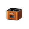 Hähnel Cargador ProCube 3 para Sony | Cargador profesional dual con pantalla LCD para cámaras Sony Alpha