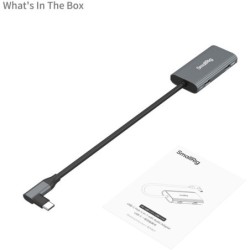 SmallRig 4598 USB-C Hub 4-in-1 con Audio | Compra SmallRig 4598 | hub usb-c 4 en 1 smallrig con audio camara