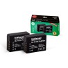 Hähnel Batería Twin Compatible NP-W126S para Fuji | Pack de 2 baterías recargables para cámaras Fujifilm