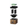 Hähnel Cargador ProCube 3 para Olympus | Cargador dual inteligente con LCD para cámaras Olympus OM-D