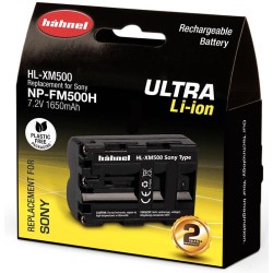 Hähnel Batería Compatible Sony NP-FM500 ULTRA | Batería recargable de alto rendimiento para cámaras Sony Alpha