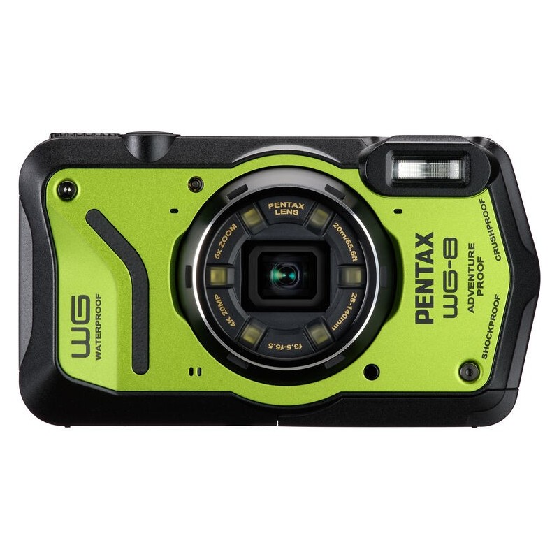 Pentax WG-8 Verde | Compra Pentax WG-8 Verde | Precio Pentax WG-8 Verde | cámara sumergible aventura