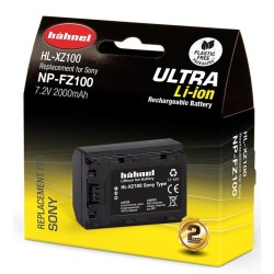 Hähnel Batería Compatible Sony NP-FZ100 ULTRA | Batería recargable de alta capacidad para cámaras Sony Alpha