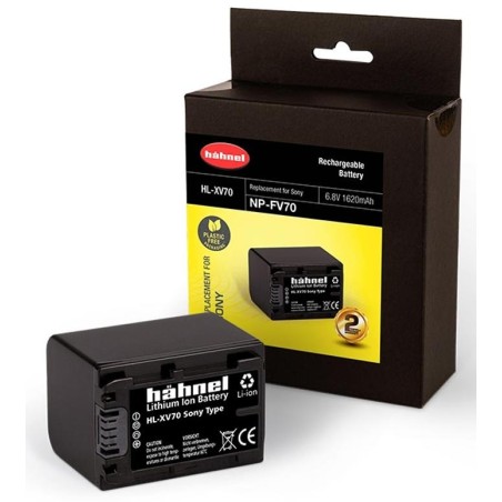 Hähnel Batería Compatible Sony NP-FV70 ULTRA | Batería de alto rendimiento para videocámaras Sony Handycam