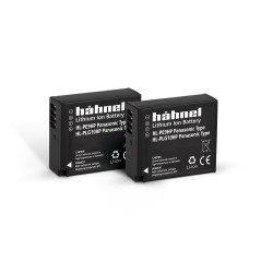 Hähnel Batería Compatible Panasonic BLG10E | Batería recargable de repuesto para cámaras Panasonic Lumix