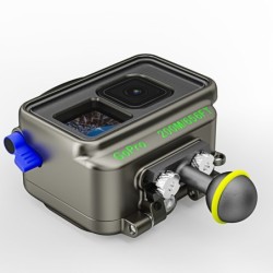 Sea Frogs GoPro 13 12 11 10 9 200M Gris | Compra Sea Frogs GoPro 13 | carcasa subacuática GoPro 200m