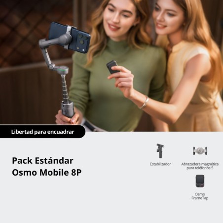 DJI Osmo Mobile 8 Pack Estándar | estabilizador para movil | gimbal dji osmo mobile | estabilizador movil smartphone dji