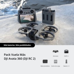 DJI Avata 360 Fly More Combo RC2 | dron fpv 360 combo | dji avata 360 fly more | pack dron fpv 360 baterias adicionales