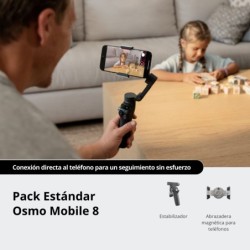DJI Osmo Mobile 8 | estabilizador smartphone | gimbal dji osmo mobile 8 | estabilizador movil seguimiento inteligente