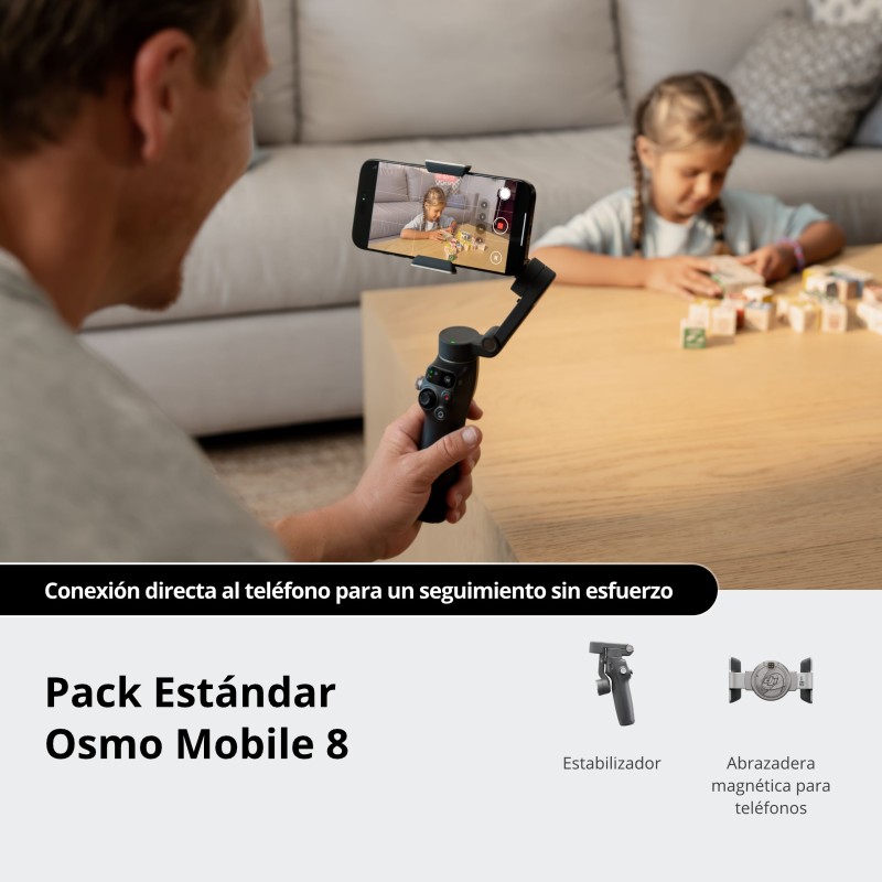 DJI Osmo Mobile 8 | estabilizador smartphone | gimbal dji osmo mobile 8 | estabilizador movil seguimiento inteligente