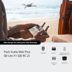 DJI Lito X1 Fly More Combo Plus RC2 | dron dji lito x1 | combo plus rc2 | fly more combo plus dji lito x1