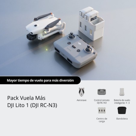 DJI Lito 1 Fly More Combo RC-N3 | dron dji lito 1 | fly more combo | dron dji lito 1 fly more rc-n3