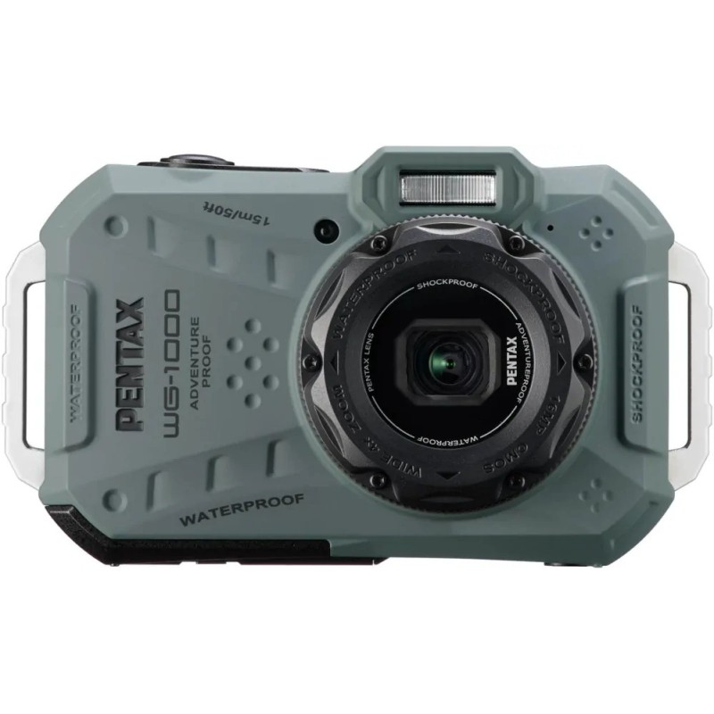 Pentax WG-1000 Cámara Waterproof Verde Oliva | cámara waterproof outdoor | camara sumergible pentax