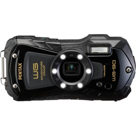 Pentax WG-90 Waterproof Zoom 5x Negra | cámara waterproof outdoor | camara sumergible pentax