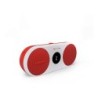 Polaroid Altavoz Inalámbrico P2 Rojo y Blanco | altavoz bluetooth portatil | altavoz polaroid p2