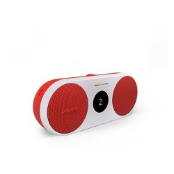 Polaroid Altavoz Inalámbrico P2 Rojo y Blanco | altavoz bluetooth portatil | altavoz polaroid p2