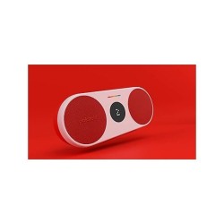 Polaroid Altavoz Inalámbrico P2 Rojo y Blanco | altavoz bluetooth portatil | altavoz polaroid p2