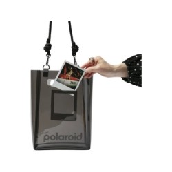 Polaroid TPU Bolso Reciclado Negro | bolso fotografico | bolso reciclado negro | bolso reciclado camara instantanea