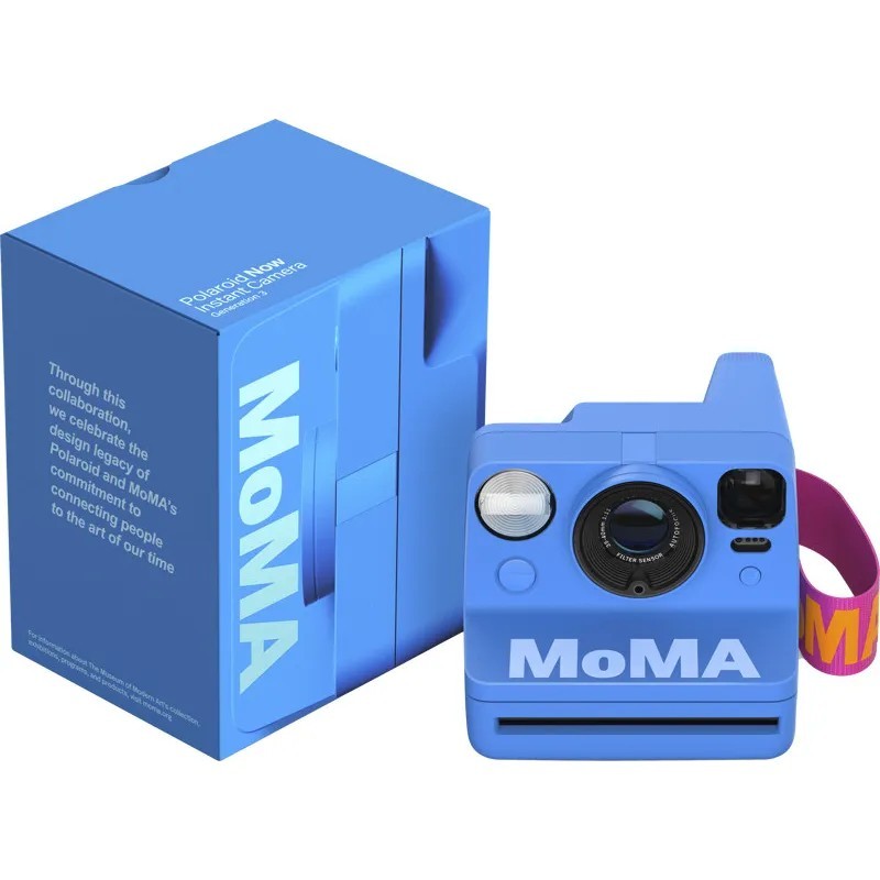 Polaroid Now Generacion 3 Edicion MoMA | camara instantanea | camara polaroid now | camara instantanea edicion especial moma