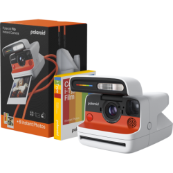 Polaroid Pack Camara Flip Blanca con Pelicula Color 8 Fotos | pack camara instantanea | pack camara pelicula