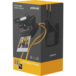 Polaroid Pack Camara Flip Negra con Pelicula Color 8 Fotos | pack camara instantanea | pack camara pelicula
