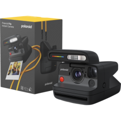 Polaroid Pack Camara Flip Negra con Pelicula Color 8 Fotos | pack camara instantanea | pack camara pelicula