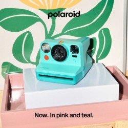 Polaroid Now Generacion 3 Verde Agua | camara instantanea | camara polaroid now | camara instantanea now generacion verde agua