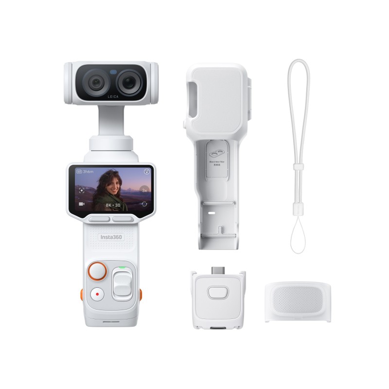 Insta360 Luna Ultra Standard Bundle Stellar White | camara 360 grados | camara 360 profesional