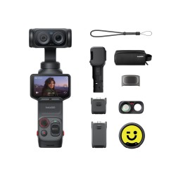 Insta360 Luna Ultra Creator Bundle Cosmic Black | cámara 360 | insta360 luna ultra | bundle creador cámara 360