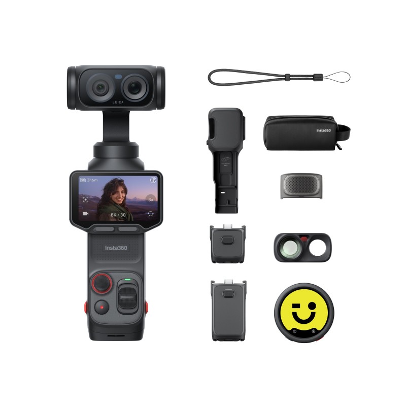 Insta360 Luna Ultra Creator Bundle Cosmic Black | cámara 360 | insta360 luna ultra | bundle creador cámara 360
