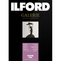 Ilford Galerie Raster Silk 290g A4 25 Hojas | papel fotografico textura | papel foto artistico textura